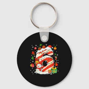 Number 67 Christmas Candy 6 7 Six Seven 6 7 Matchi Key Ring