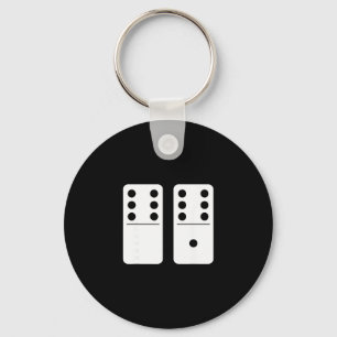 Number 67 Domino Funny Six Seven Meme 6 And 7 Gen  Key Ring