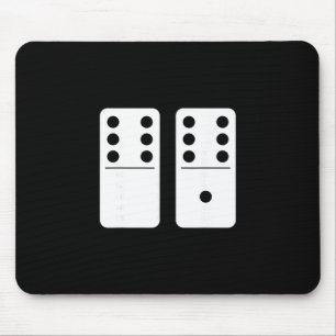Number 67 Domino Funny Six Seven Meme 6 And 7 Gen Mouse Mat