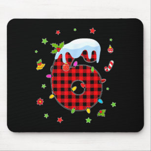 Number 67 Matching Christmas 6 7 Six Seven 6 7 Mem Mouse Mat