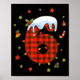 Number 67 Matching Christmas 6 7 Six Seven 6-7 Mem Poster