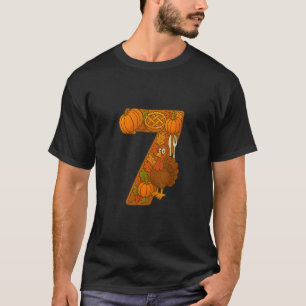 Number 67 Matching Six Seven 6 7 Meme 67 Thanksgiv T-Shirt