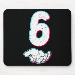 Number 67 Matching Six Seven 6 7 Meme 6 7 Hallowee Mouse Mat