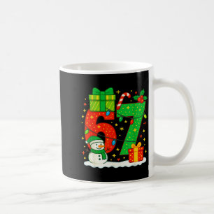 Number 67 Meme Matching Christmas Couple 67 Six Se Coffee Mug