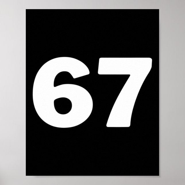 Number 67  poster (Front)