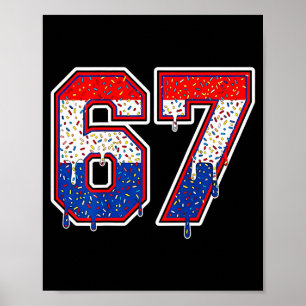 Number 67 Shirt Costume Adult Nk For Women Men Kid Poster