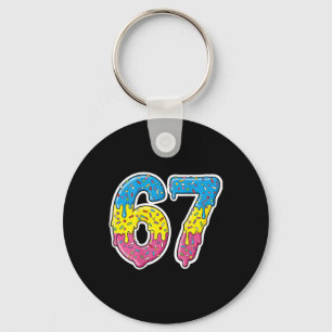Number 67 Shirt Costume Adult Pink For Women Men K Key Ring
