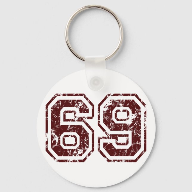 Number 69 key ring (Front)