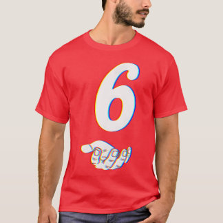 Number 6 67 Halloween - style T-Shirt
