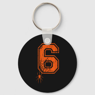 Number 6 67 Meme Halloween Sder Costume Matching G Key Ring
