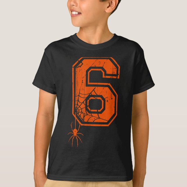 Number 6 67 Meme Halloween Sder Costume Matching G T-Shirt (Front)