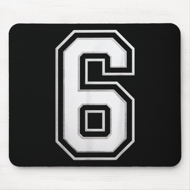 Number 6 67 Meme Matching  Mouse Mat (Front)