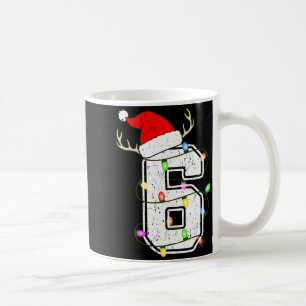 Number 6 6th Birthday Boy Six Christmas Happy Birt Coffee Mug