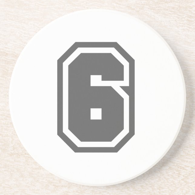 Number 6 coaster (Front)