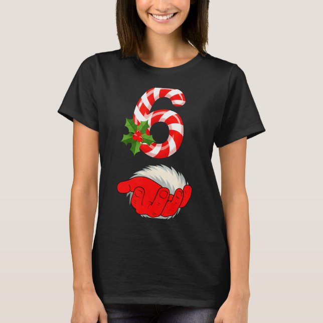 Number 6 Funny 67 Six Seven Meme Matching Couple C T-Shirt (Front)