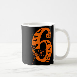 Number 6 Funny Meme Saying 6 7 Six Seven Halloween Coffee Mug