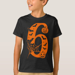 Number 6 Funny Meme Saying 6 7 Six Seven Halloween T-Shirt