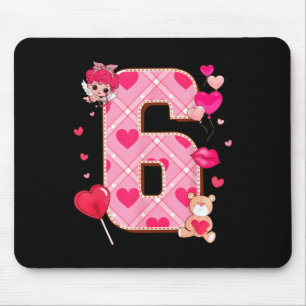 Number 6 Matching 67 Meme 6 7 Couple Matching Vale Mouse Mat