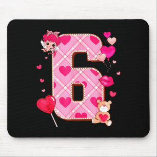 Number 6 Matching 67 Meme 6 7 Couple Matching Vale Mouse Mat