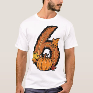 Number 6 Matching 67 Meme 6 7 Thanksgiving Boys Yo T-Shirt