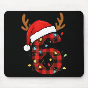 Number 6 Matching 67 Meme Christmas Costume Men Wo Mouse Mat