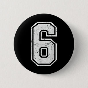 Number 6 Matching 67 Meme Costume Men Women Kids  Cm Round Badge
