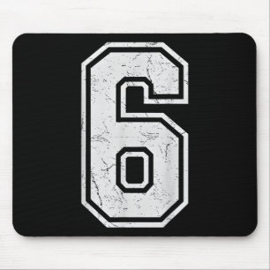 Number 6 Matching 67 Meme Costume Men Women Kids  Mouse Mat