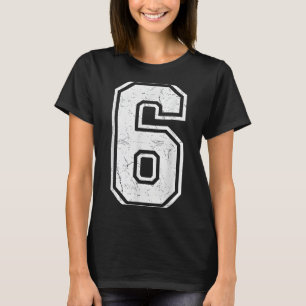 Number 6 Matching 67 Meme Costume Men Women Kids  T-Shirt