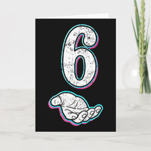 Number 6 Matching 67 Meme Halloween Costume Men Wo Card