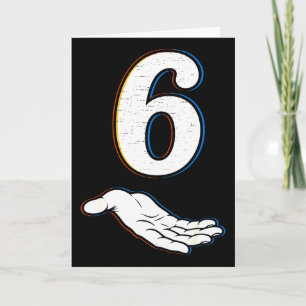 Number 6 Matching 67 Meme Halloween Costume Men Wo Card