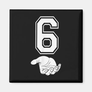 Number 6 Matching 67 Meme Halloween Costume Men Wo Magnet