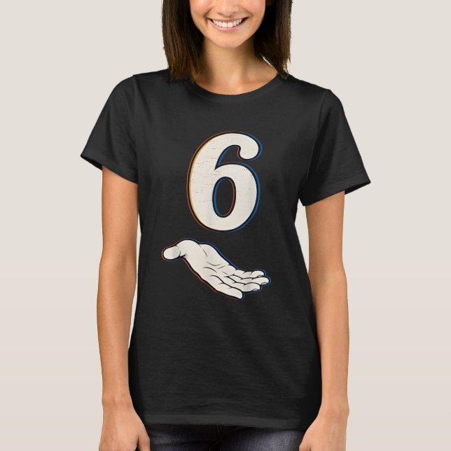 Number 6 Matching 67 Meme Halloween Costume Men Wo T-Shirt (Front)