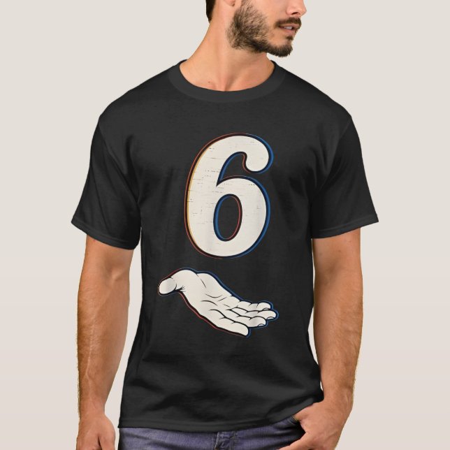 Number 6 Matching 67 Meme Halloween Costume Men Wo T-Shirt (Front)