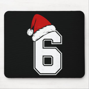 Number 6 Matching Six Seven 6 7 Meme 6 7 Christmas Mouse Mat
