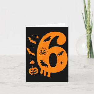 Number 6 Six Seven 6 7 Meme Funny Design Couples H Card