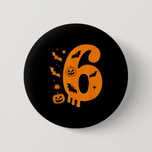 Number 6 Six Seven 6 7 Meme Funny Design Couples H Cm Round Badge