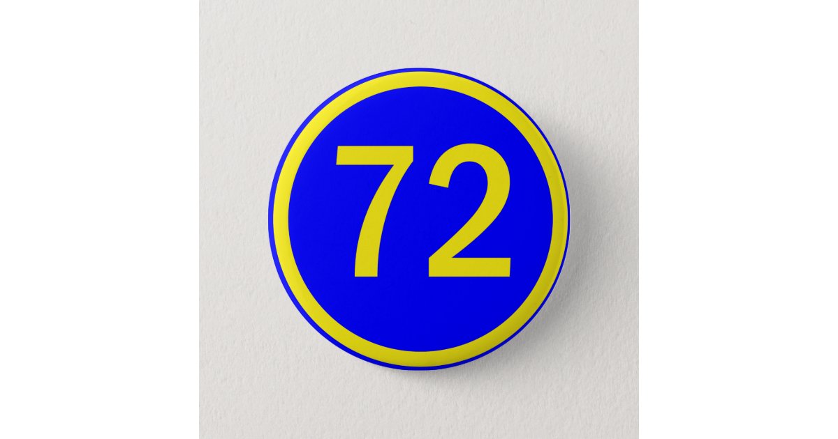 number-72-in-a-circle-6-cm-round-badge-zazzle