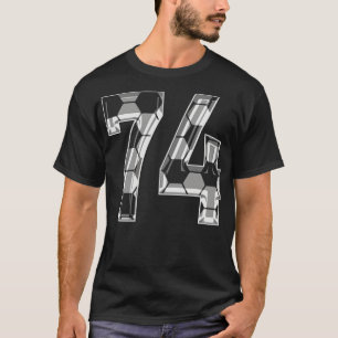 Number 74 Jersey 74 Mum Player Fan 1 T-Shirt