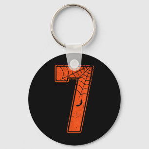 Number 7 67 Meme Costume Matching Group Halloween  Key Ring