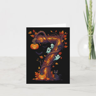 Number 7 67 Meme Halloween Pumpkin Costume Matchin Card