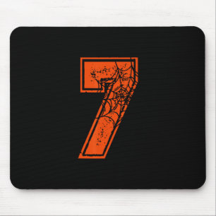 Number 7 67 Meme Halloween Pumpkin Costume Matchin Mouse Mat