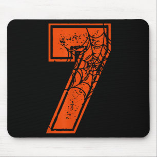 Number 7 67 Meme Halloween Pumpkin Costume Matchin Mouse Mat