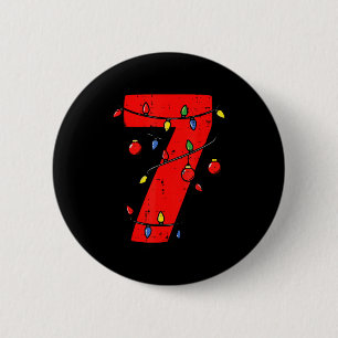 Number 7 Christmas 6 7 Matching 67 Meme Men Women  Cm Round Badge