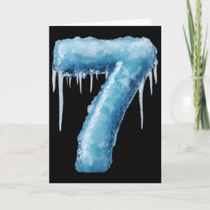 Number 7 Fire Ice Number Six Seven Meme 67 Alpha S Card