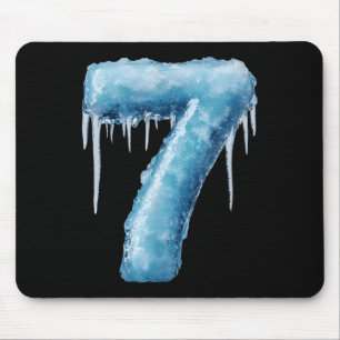 Number 7 Fire Ice Number Six Seven Meme 67 Alpha S Mouse Mat