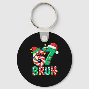 Number 7 Funny Meme Saying 6 7 Six Seven Christmas Key Ring