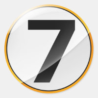 Number 7 gold