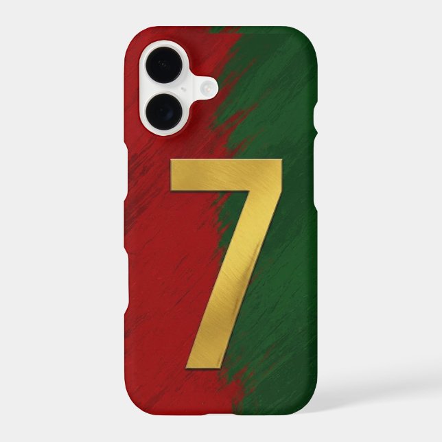 Number 7 iPhone 17 Case (Back)