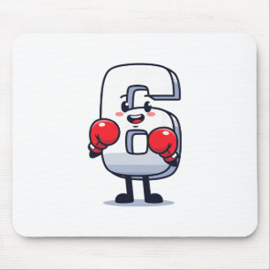 Number 7 Matching 67 Meme Boxing Men Women Kids Mouse Mat