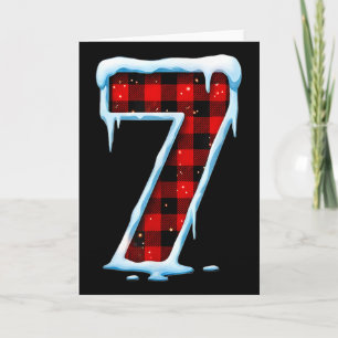 Number 7 Matching 67 Meme Christmas Costume Men Wo Card